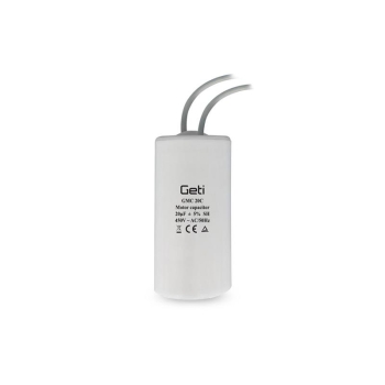 Capacitor for single-phase motors 20uF 450V GETI GMC 20C