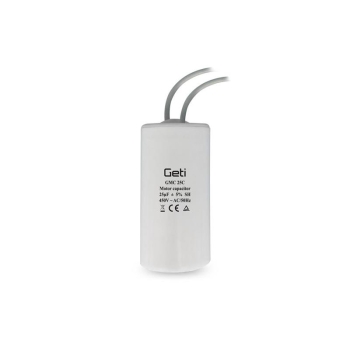 Capacitor for single-phase motors 25uF 450V GETI GMC 25C