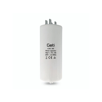 Capacitor for single-phase motors 30uF 450V GETI GMC 30F