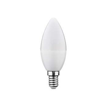 Bulb LED E14  6W C37 white warm GETI SAMSUNG chip