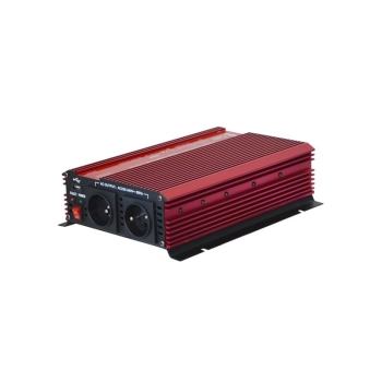 Power inverter GETI GPI 1612 12V/230V 1600W USB