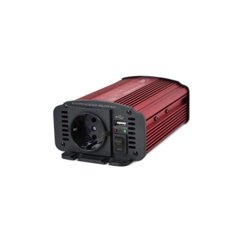 Power inverter GETI GPI 312 12V/230V 300W USB Schuko