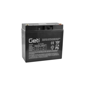 Sealed lead acid battery 12V 18Ah GETI