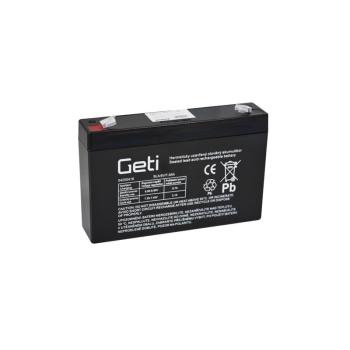 Lead acid battery 6V 7.0Ah GETI