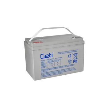 Gel battery 12V 100Ah GETI for solar systems