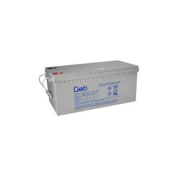 Gel battery 12V 200Ah GETI for solar systems