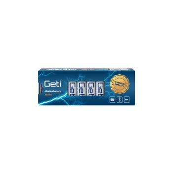 AA (LR6) alkaline battery GETI 1.5V (10 pieces)