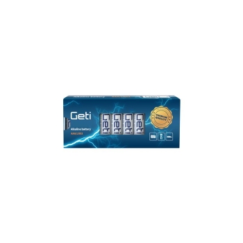 Battery AAA (LR03) alkaline GETI 1,5V (10 pieces)