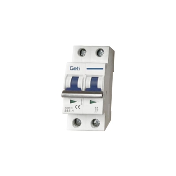 DC circuit breaker 25A two-pole GETI GF-J02