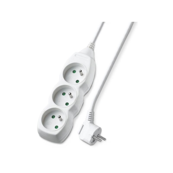 Extension lead 3 sockets 2m GETI GEC32