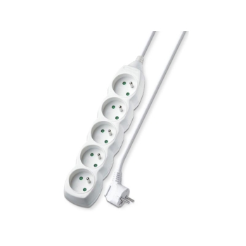 Extension lead 5 sockets 3m GETI GEC53