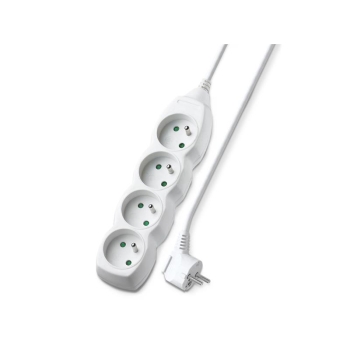 Extension lead 4 sockets 3m GETI GEC43