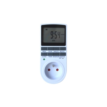 Switch socket GETI GDT02 digital weekly